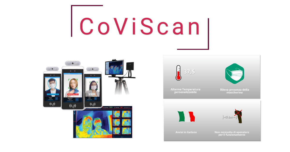 CoViScan.it Termoscanner Misura Temperatura Febbre